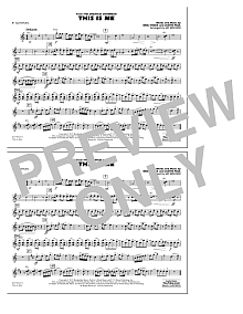 This Is Me (from The Greatest Showman) - Eb Alto Sax 