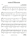 Surface Pressure (from Encanto) - Piano