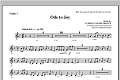 Ode To Joy (Does Not Match SATB 08752035) - Violin 1