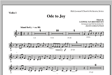 Ode To Joy (Does Not Match SATB 08752035) - Violin 1 