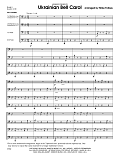 Ukrainian Bell Carol - Full Score