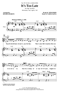 It's Too Late (arr. Roger Emerson)