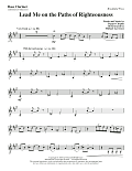 Lead Me on the Paths of Righteousness - Bass Clarinet (sub. Bassoon)