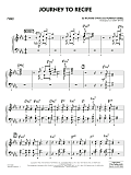 Journey to Recife (arr. Terry White) - Piano