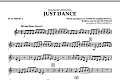 Just Dance - Bb Clarinet 2
