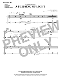 A Blessing of Light - Percussion 1 & 2