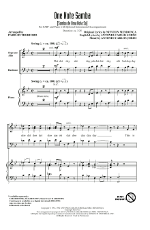One Note Samba (Samba De Uma Nota So) 