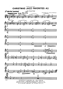 Christmas Jazz Favorites #2 - Eb Baritone Saxophone 