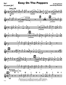 Easy On The Peppers - Bb Clarinet 