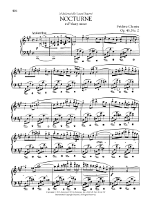 Nocturne in F-sharp minor, Op. 48, No. 2 