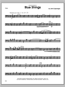 Blue Strings - Cello 