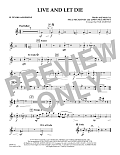 Live and Let Die - Bb Tenor Saxophone