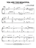You Are Too Beautiful (arr. Brent Edstrom)