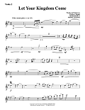 Let Your Kingdom Come - Violin 2