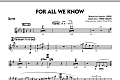 For All We Know - Guitar