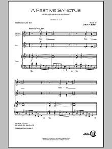 A Festive Sanctus 