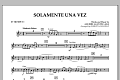 Solamente Una Vez - Bb Trumpet 3