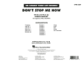 Don't Stop Me Now (arr. Paul Murtha) - Conductor Score (Full Score)