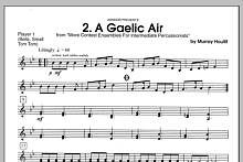 More Contest Ensembles For Intermediate Percussionists - Percussion 1 