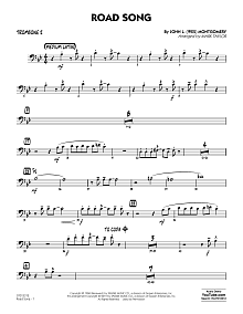 Road Song (arr. Mark Taylor) - Trombone 2 