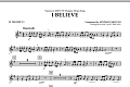 I Believe (Vancouver 2010 CTV Olympic Theme Song) - Bb Trumpet 2