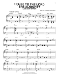 Praise To The Lord, The Almighty [Jazz version]