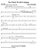 The Whole World Is Singing - Percussion