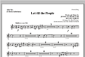 Let All The People - Alto Sax (sub. Horn)