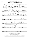 A Festive Call to Praise - Violin 1