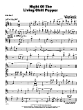 Night Of The Living Chili Pepper - 2nd Eb Alto Saxophone
