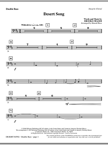 Desert Song - Double Bass 