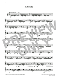 Alborada from Graded Music for Snare Drum, Book III