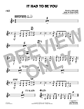 It Had to Be You (arr. Mark Taylor) - Vibes