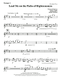 Lead Me on the Paths of Righteousness - Bb Trumpet 1