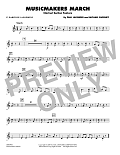 Musicmakers March (Clarinet Section Feature) - Eb Baritone Saxophone