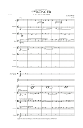 Tvísöngur - Full Score
