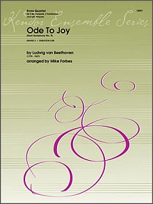 Ode To Joy (from Symphony No. 9) - Full Score 