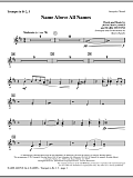 Name Above All Names - Bb Trumpet 2,3