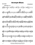 Acronym Blues - 3rd Bb Trumpet