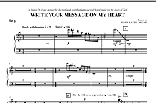 Write Your Message On My Heart - Harp 