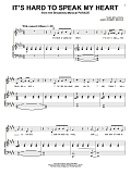It's Hard To Speak My Heart (from Parade)