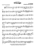 Chicago (that Toddlin' Town) - 2nd Bb Tenor Saxophone