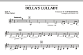 Bella's Lullaby (from "Twilight") - Pt.5 - Bb Bass Clarinet