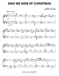 Sing We Now Of Christmas
