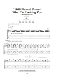 I Still Haven't Found What I'm Looking For