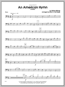 An American Hymn (Chester) - Bass 