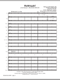 Hallelujah! (from Messiah Rocks) - Full Score