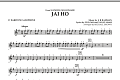 Jai Ho (from "Slumdog Millionaire") - Eb Baritone Saxophone