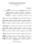 Of Strange Lands And People, Op. 15, No. 1