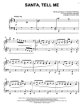 Santa Tell Me (arr. Kevin Olson)